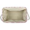 imageDII Polyester Container with Handles Chevron Storage Bin Large Round AquaRose