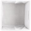 imageDII Polyester Cube Storage Collection Collapsible Hard Sided Bin 13x13x13quot Nautical BlueBrown