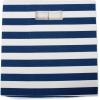 imageDII Polyester Cube Storage Collection Collapsible Hard Sided Bin 13x13x13quot Nautical BlueNautical Blue