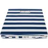 imageDII Polyester Cube Storage Collection Collapsible Hard Sided Bin 13x13x13quot Nautical BlueNautical Blue
