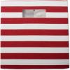imageDII Polyester Cube Storage Collection Collapsible Hard Sided Bin 13x13x13quot Nautical BlueRust