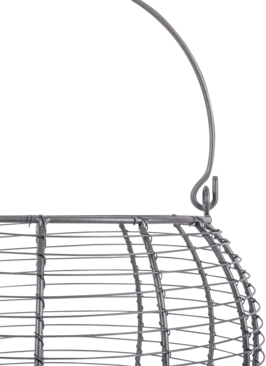 imageDII Vintage Wire Storage Baskets Egg Basket Set Rustic 3 PieceAssorted Egg Baskets