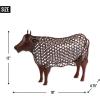 imageDII Chicken Wire Collection Farm Animal Sculpture Duck 13x475x145 inches IronIron