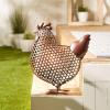 imageDII Chicken Wire Collection Farm Animal Sculpture Duck 13x475x145 inches IronIron