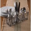 imageDII Chicken Wire Collection Farmhouse Vintage Caddy with Vases Rustic BronzeRustic Bronze