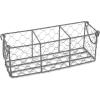 imageDII Chicken Wire Collection Farmhouse Vintage Caddy with Vases Rustic BronzeVintage Gray