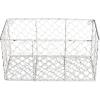 imageDII Chicken Wire Collection Farmhouse Vintage Wall Baskets Small Basket Vintage GreyAntique White