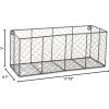 imageDII Chicken Wire Collection Farmhouse Vintage Wall Baskets Small Basket Vintage GreyVintage Grey