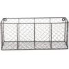 imageDII Chicken Wire Collection Farmhouse Vintage Wall Baskets Small Basket Vintage GreyVintage Grey