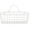 imageDII Farmhouse Vintage Dcor Wire Wall Basket Medium Bronze 2 PieceAntique White