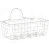 imageDII Farmhouse Vintage Dcor Wire Wall Basket Medium Bronze 2 PieceAntique White