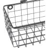 imageDII Farmhouse Vintage Dcor Wire Wall Basket Medium Bronze 2 PieceBlack