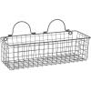 imageDII Farmhouse Vintage Dcor Wire Wall Basket Medium Bronze 2 PieceBlack