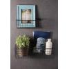 imageDII Farmhouse Vintage Dcor Wire Wall Basket Medium Bronze 2 PieceBronze