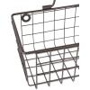 imageDII Farmhouse Vintage Dcor Wire Wall Basket Medium Bronze 2 PieceBronze