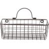 imageDII Farmhouse Vintage Dcor Wire Wall Basket Medium Bronze 2 PieceBronze