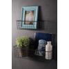 imageDII Farmhouse Vintage Dcor Wire Wall Basket Medium Bronze 2 PieceBronze