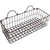 imageDII Farmhouse Vintage Dcor Wire Wall Basket Medium Bronze 2 PieceBronze