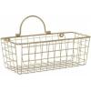 imageDII Farmhouse Vintage Dcor Wire Wall Basket Medium Bronze 2 PieceGold