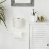 imageDII Rustic Farmhouse Bathroom Dcor Metal Storage Small Towel Bar RusticAntique White
