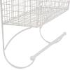 imageDII Rustic Farmhouse Bathroom Dcor Metal Storage Small Towel Bar RusticAntique White
