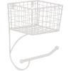 imageDII Rustic Farmhouse Bathroom Dcor Metal Storage Small Towel Bar RusticAntique White