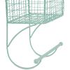 imageDII Rustic Farmhouse Bathroom Dcor Metal Storage Small Towel Bar RusticAqua