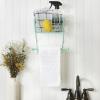 imageDII Rustic Farmhouse Bathroom Dcor Metal Storage Small Towel Bar RusticAqua