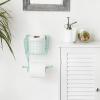 imageDII Rustic Farmhouse Bathroom Dcor Metal Storage Small Towel Bar RusticAqua