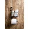 imageDII Rustic Farmhouse Bathroom Dcor Metal Storage Small Towel Bar RusticBlack