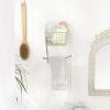 imageDII Rustic Farmhouse Bathroom Dcor Metal Storage Small Towel Bar RusticGold