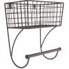 imageDII Rustic Farmhouse Bathroom Dcor Metal Storage Small Towel Bar RusticRustic