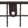 imageDII Rustic Farmhouse Bathroom Dcor Metal Storage Small Towel Bar RusticRustic