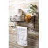 imageDII Rustic Farmhouse Bathroom Dcor Metal Storage Small Towel Bar RusticRustic