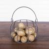 imageDII Vintage Wire Storage Baskets Egg Basket Set Rustic 3 PieceAssorted Egg Baskets