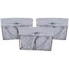 Rustic Black & White Ticking Stripe