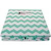imageDII Collapsible Polyester Storage Cube Chevron Gray LargeAqua