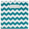 imageDII Collapsible Polyester Storage Cube Chevron Gray LargeTeal