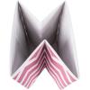imageDII Non Woven Polyester Storage Bin Chevron Gray Small Set of 2Rose