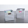 imageDII Polyester Cube Storage Collection Hard Sided Collapsible 11x11x11quot BlackGray