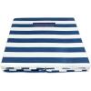 imageDII Polyester Cube Storage Collection Hard Sided Collapsible 11x11x11quot BlackNautical Blue