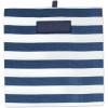 imageDII Polyester Cube Storage Collection Hard Sided Collapsible 11x11x11quot BlackNautical Blue