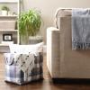 imageDII Buffalo Check Storage Collection Collapsible Bin with Handles Large Rectangle 175x12x15 Tri Color BlackTri Color French Blue