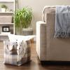 imageDII Buffalo Check Storage Collection Collapsible Bin with Handles Large Rectangle 175x12x15 Tri Color BlackTri Color Stone