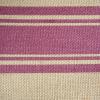 imageDII Burlap Collapsible Storage Bin with Cotton Handles Small Round 12x9 Wine Border