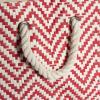 imageDII Chevron Woven Paper Storage Organizer Bin Laundry Hamper Organize Clothing Toys Pet Supplies Accessories Kids ampamp Baby Nursery Basket Medium Rectangle StoneRust