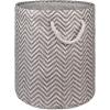 imageDII Chevron Woven Paper Storage Organizer Bin Laundry Hamper Organize Clothing Toys Pet Supplies Accessories Kids ampamp Baby Nursery Basket Medium Rectangle StoneStone