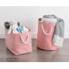 imageDII Chevron Woven Paper Storage Organizer Bin Laundry Hamper Organize Clothing Toys Pet Supplies Accessories Kids ampamp Baby Nursery Basket Medium Rectangle StoneRust