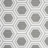 imageDII Collapsible Polyester Storage Cube Honeycomb Gray Small