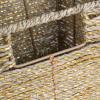 imageDII Decorative Woven Seagrass Cube with Metallic for Bathroom ampamp Home Organization Solutions to Enhance Dcor ampamp Add Functionality Medium Cube  11x11x11 Gold